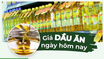 Cập nhật bảng giá các loại dầu ăn trên thị trường
