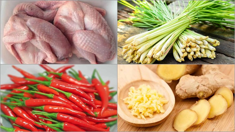 Nguyên liệu món ăn chim bồ câu quay ngũ vị bằng dầu
