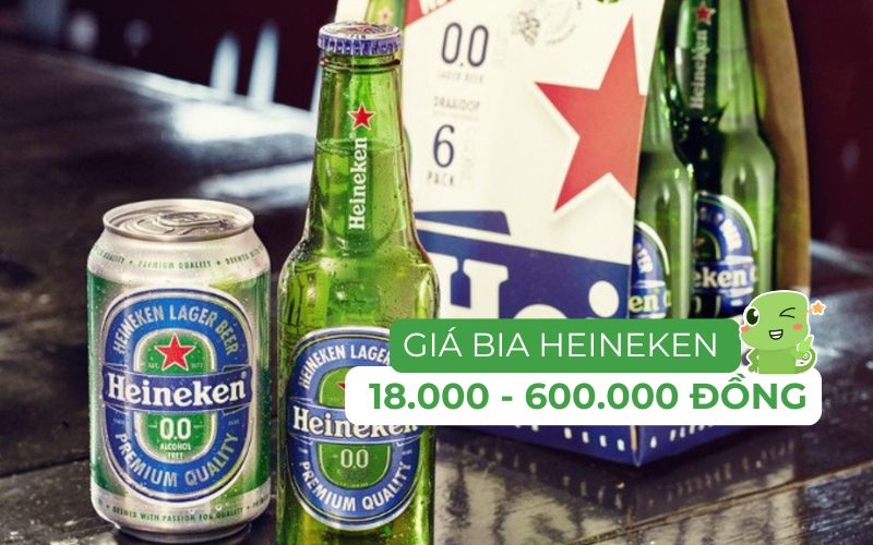 Heineken: Thưởng thức vị bia êm dịu, cân bằng, giàu vitamin B3, B5 và acid folic