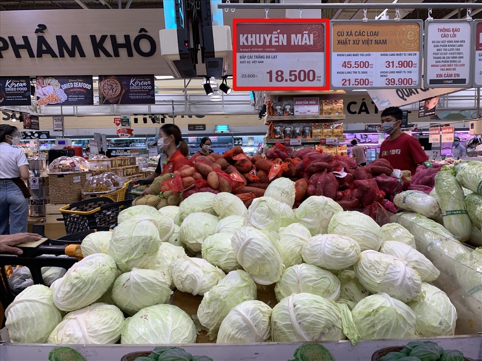 Thực hư bắp cải giá gần 200.000 đồng ở siêu thị TPHCM
