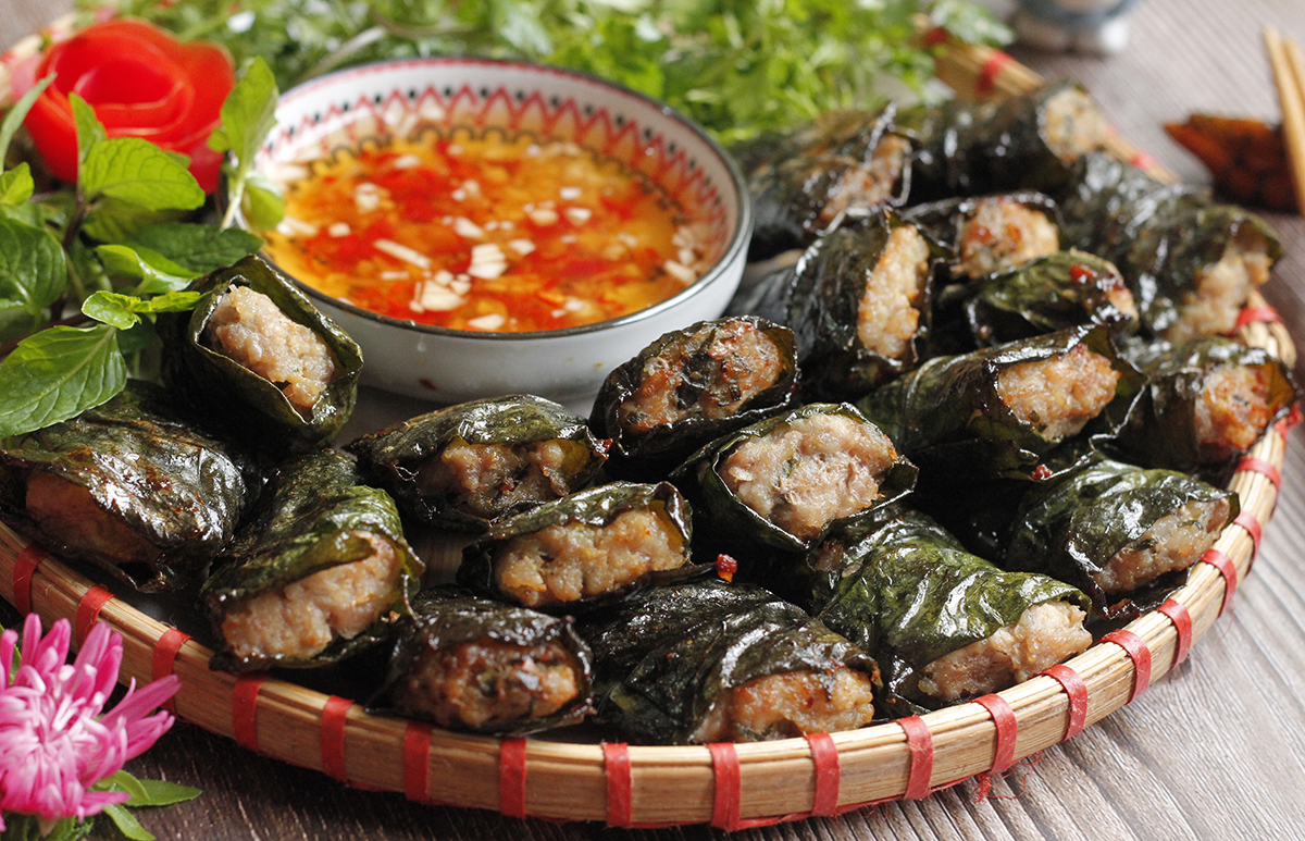 Chả lá xương sông - món ngon cho F0