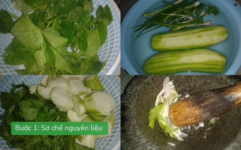 Sơ chế nguyên liệu