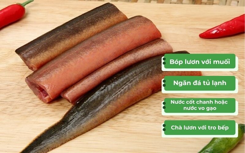Cách sơ chế lươn đơn giản giúp loại bỏ nhớt và mùi tanh hiệu quả