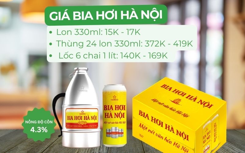Bia hơi Hà Nội 4.3% - Hương vị thủ đô, gắn kết mọi người