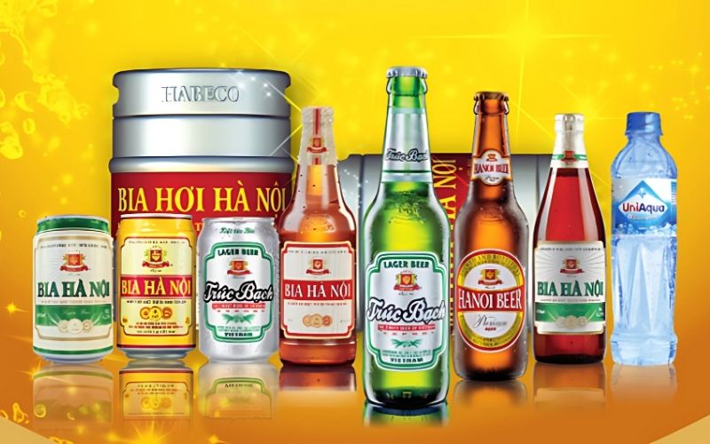 Đa dạng phân loại, nồng độ và quy cách, bia Hà Nội chiều lòng mọi khách hàng