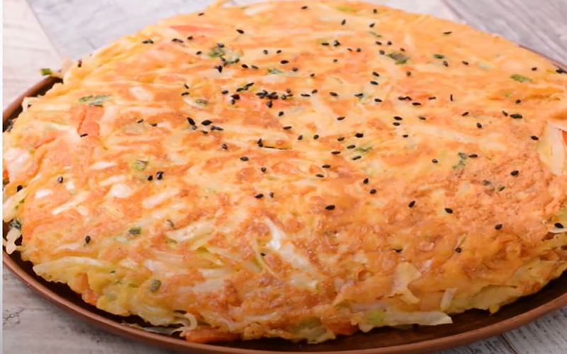 Cùng ăn sáng với món trứng chiên bắp cải lạ miệng nhưng ngon tới không ngờ